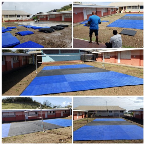 Construction of Southern training grounds