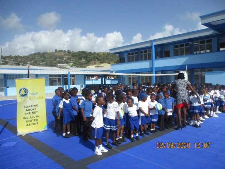 Dennery Volleyball Court