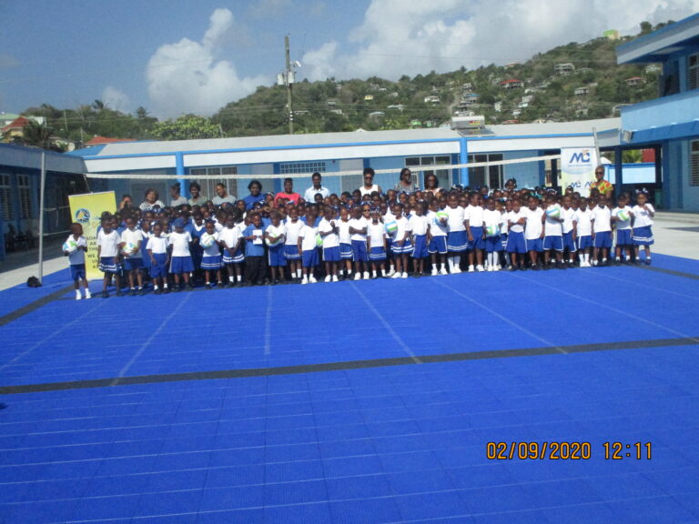 Dennery Volleyball Court